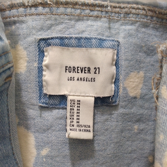 Forever 21 Reconstructed Jean Jacket. Women's medium. - Picture 5 of 8